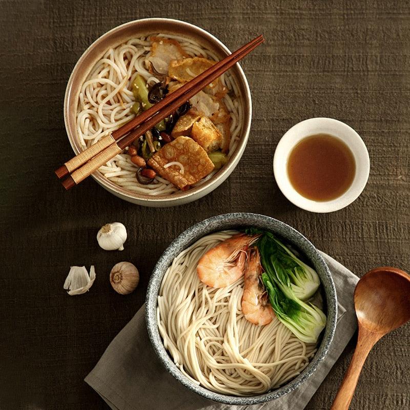 FANCITY Creative Noodle Wrist, Large Ramen Bowl, Ceramic Millet Porridge Bowl, Noodle Bowl, Beef Soup Noodle Bowl - ItemBear.com