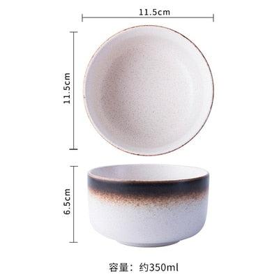 FANCITY Creative Noodle Wrist, Large Ramen Bowl, Ceramic Millet Porridge Bowl, Noodle Bowl, Beef Soup Noodle Bowl - ItemBear.com