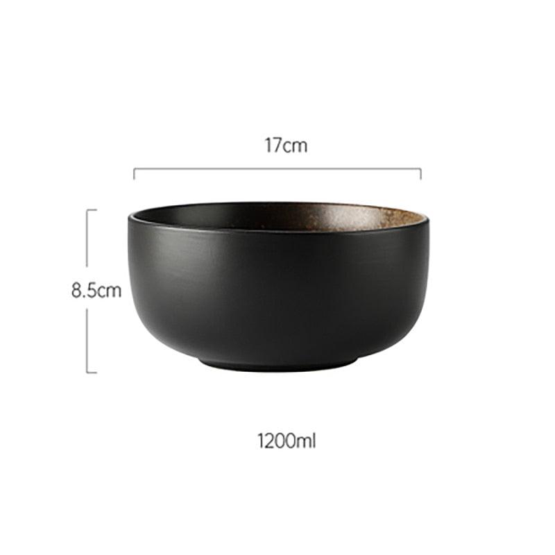 FANCITY Creative Noodle Wrist, Large Ramen Bowl, Ceramic Millet Porridge Bowl, Noodle Bowl, Beef Soup Noodle Bowl - ItemBear.com