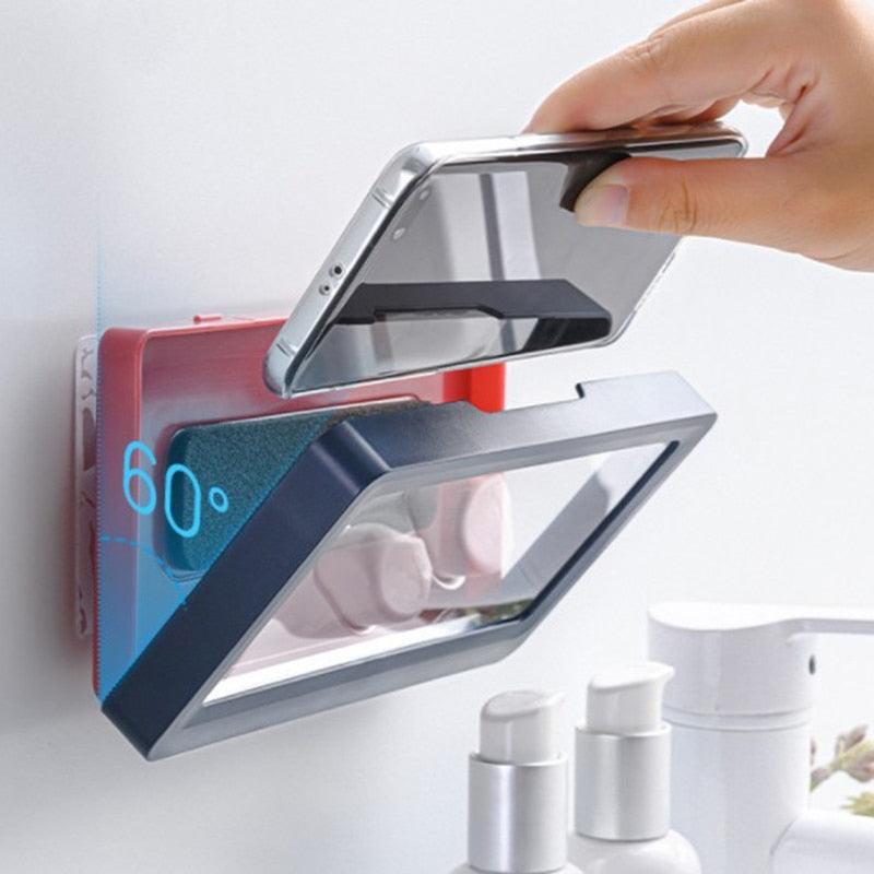 Faroot Punch-Free Bathroom Phone Case Waterproof Mobile Phone Holder Wall Mount Shower Accessories High Quality - ItemBear.com