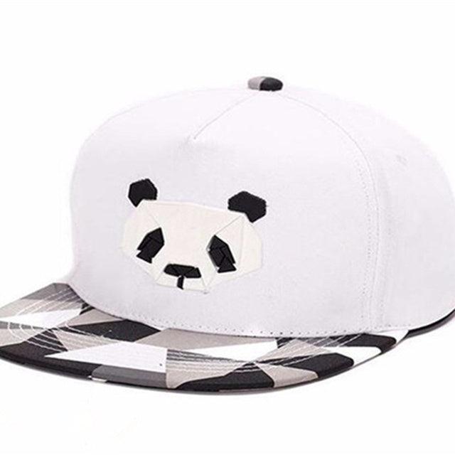 fashionspring and summer lovers baseball cap hip-hop hat male Ms. cute panda zebra rubber hatsnapback Flat-brimmed hat - ItemBear.com