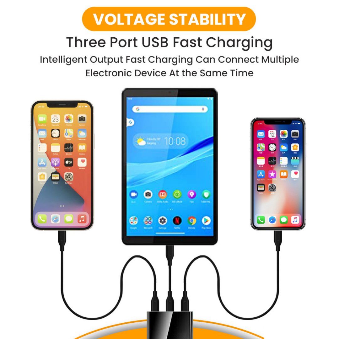 Fast Charge 3.0 USB Hub Wall Charger - ItemBear.com
