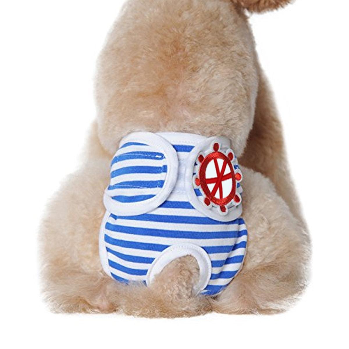 Female Dog Shorts Panties Menstruation Underwear Briefs Jumpsuit Pet Physiological Pant Diaper Sanitary Washable - ItemBear.com