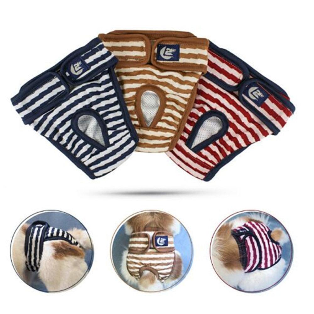 Female Dog Shorts Panties Menstruation Underwear Briefs Jumpsuit Pet Physiological Pant Diaper Sanitary Washable - ItemBear.com
