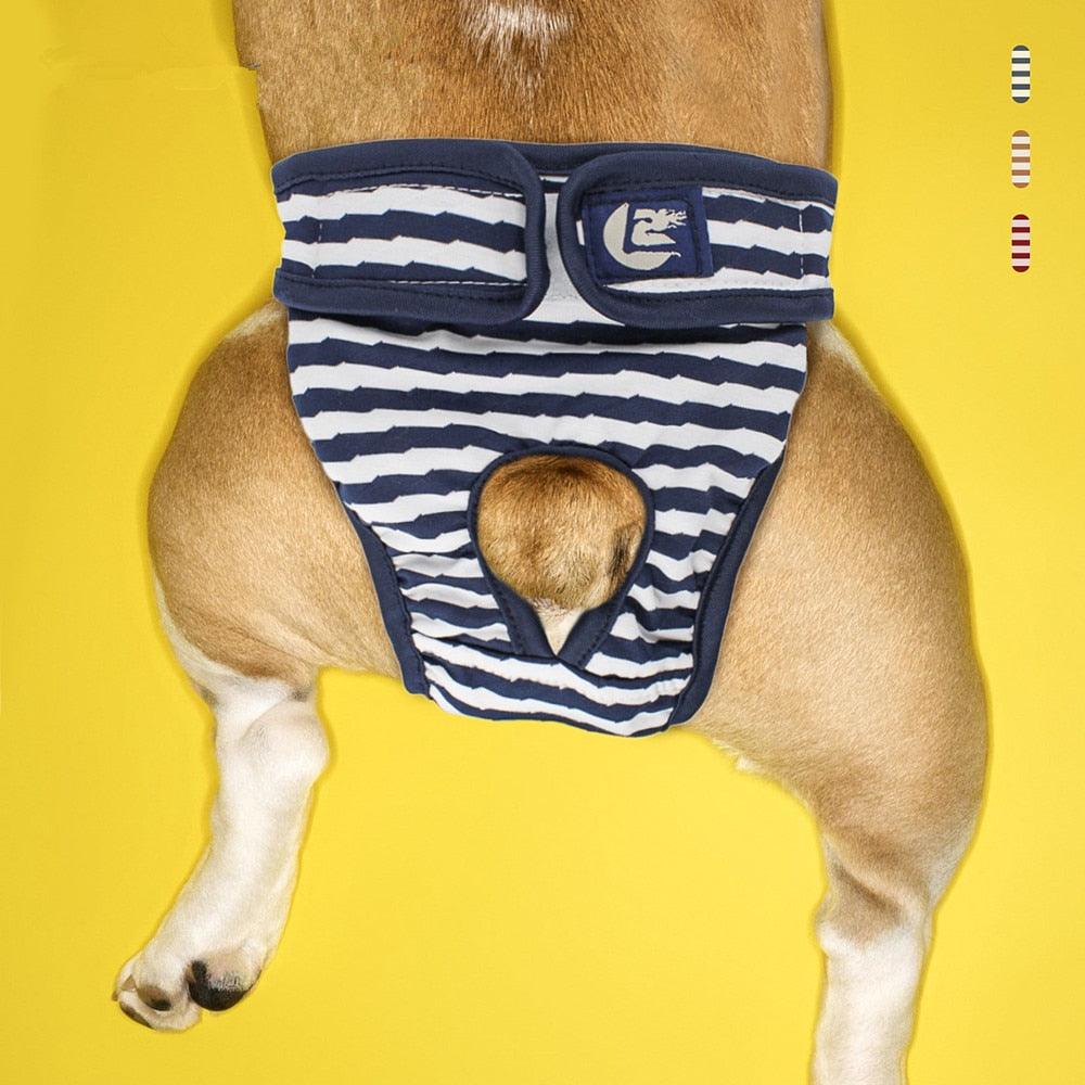 Female Dog Shorts Panties Menstruation Underwear Briefs Jumpsuit Pet Physiological Pant Diaper Sanitary Washable - ItemBear.com
