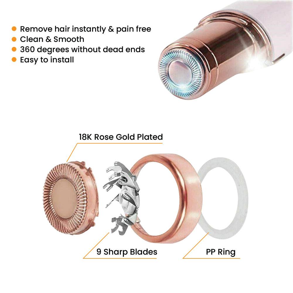 Flawless Hair Remover 4pcs Replacement Heads - ItemBear.com