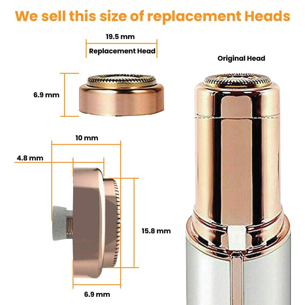 Flawless Hair Remover 4pcs Replacement Heads - ItemBear.com