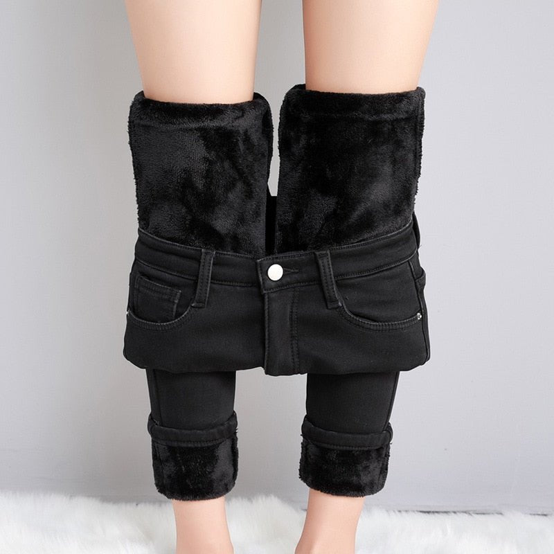 Fleece Lined Jeans - ItemBear.com