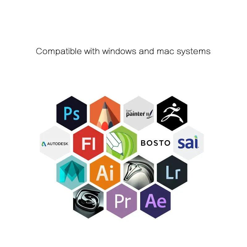 GAOMON PD1161 IPS HD Graphics Drawing Display Digital Tablet Monitor With 8 Shortcut Keys & 8192 Levels Battery-Free Pen - ItemBear.com