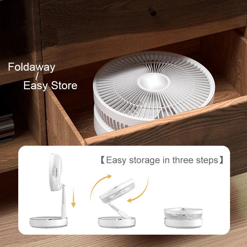 HATV Portable Fan USB Rechargeable - ItemBear.com