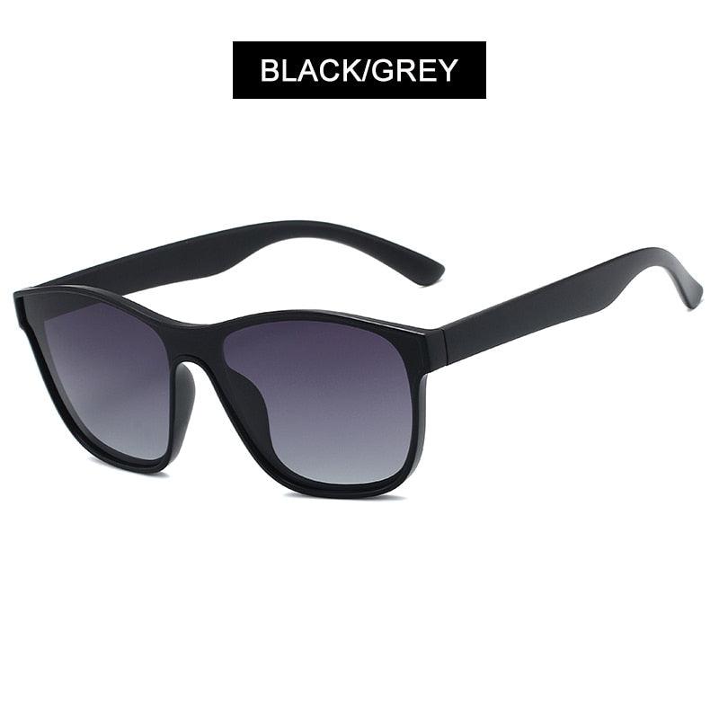 HOOBAN 2021 New Square Polarized Sunglasses Men Women Fashion Square Male Sun Glasses Brand Design One-piece Lens Eyewear UV400 - ItemBear.com
