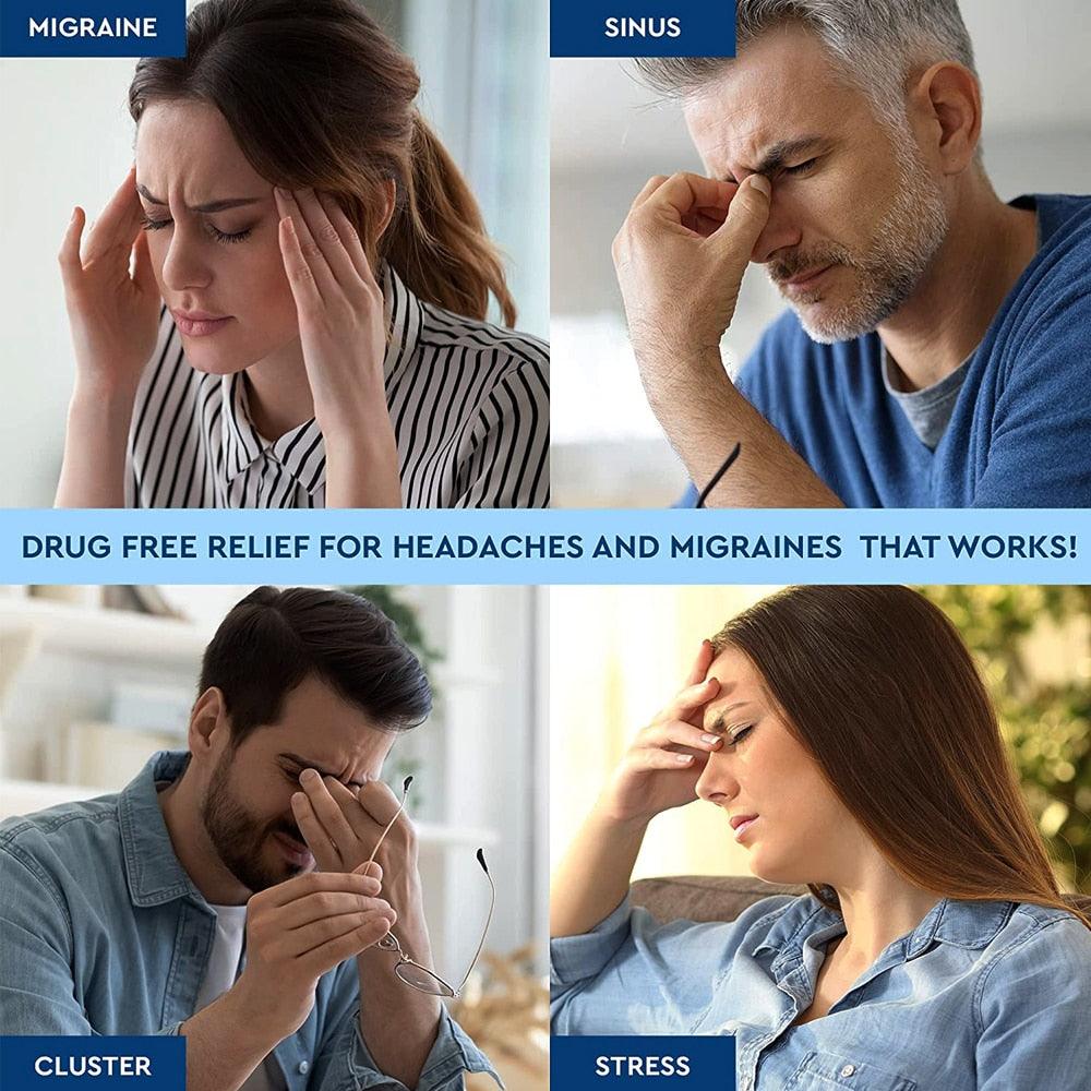 Hot & Cold Gel Therapy Headache Migraine Relief Cap - ItemBear.com