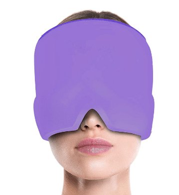Hot & Cold Gel Therapy Headache Migraine Relief Cap - ItemBear.com