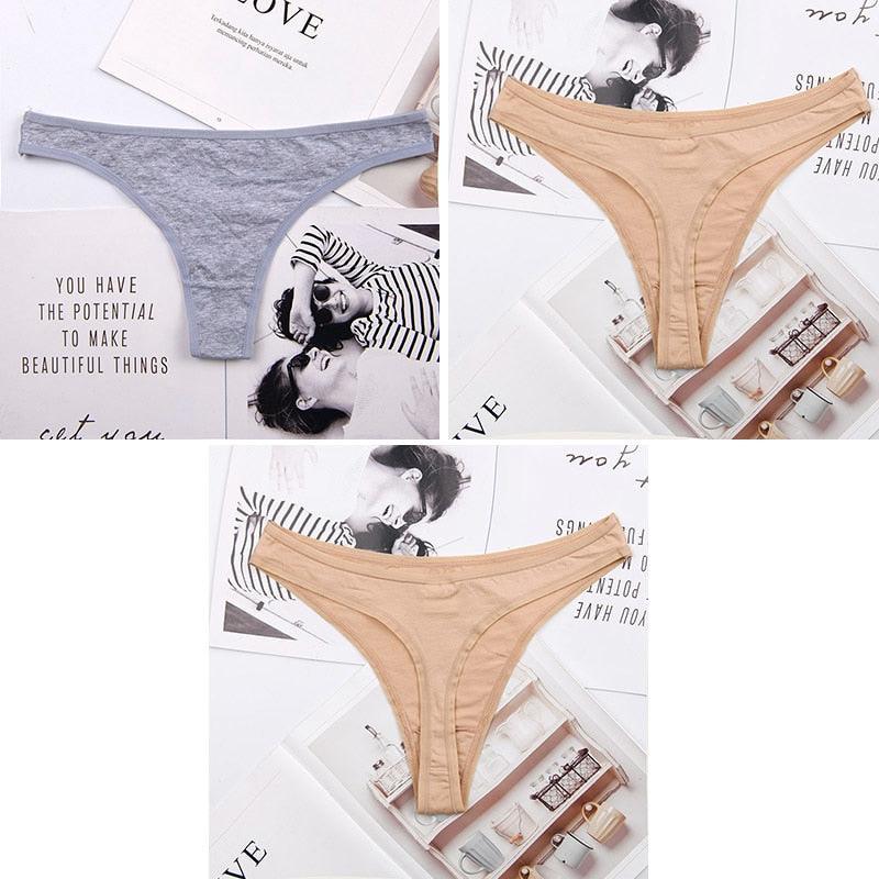 Hot Silk Sexy Women Thongs g string Seamless Panties Female Underwear Tanga Panties Low-Rise Lingerie Panty Intimates 3pcs ac125 - ItemBear.com