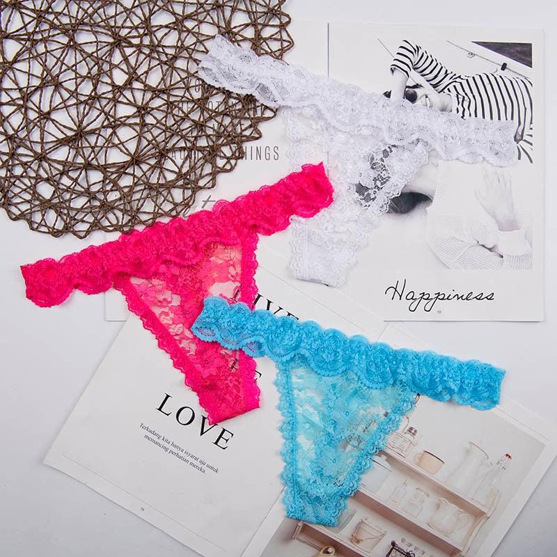 Hot Silk Sexy Women Thongs g string Seamless Panties Female Underwear Tanga Panties Low-Rise Lingerie Panty Intimates 3pcs ac125 - ItemBear.com