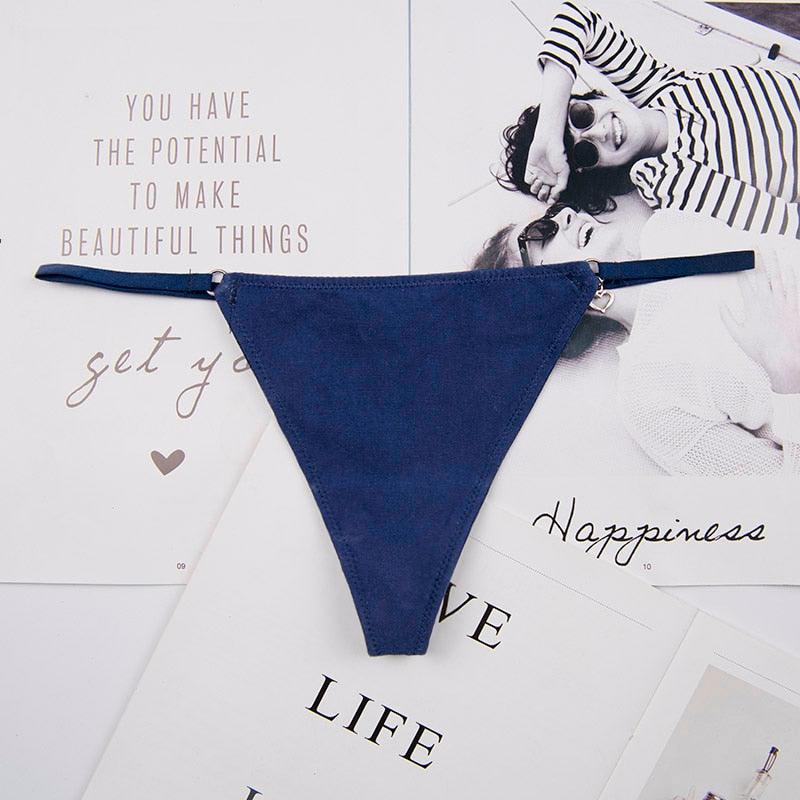 Hot Silk Sexy Women Thongs g string Seamless Panties Female Underwear Tanga Panties Low-Rise Lingerie Panty Intimates 3pcs ac125 - ItemBear.com
