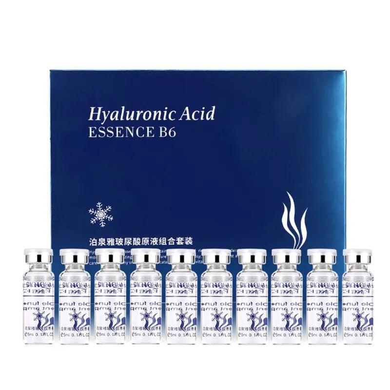 Hyaluronic Acid Vitamins Face Serum Set Anti Wrinkle Anti-Aging Collagen Liquid Essence Kit Facial Moisture 24K Gold Korean Care - ItemBear.com