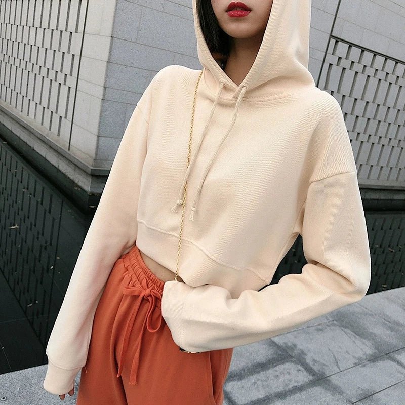 Ins American Hot High-Waisted Crop Thin Sweater - ItemBear.com