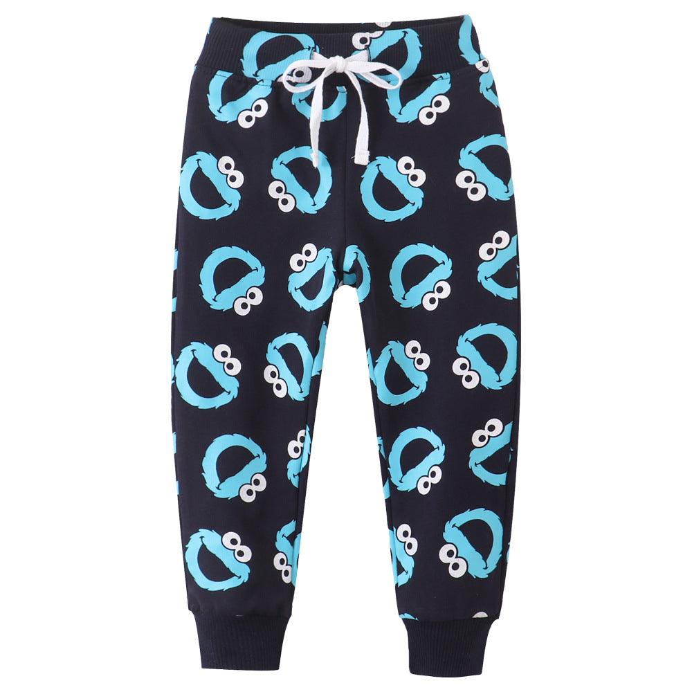 Jumping New Baby Boys Pants Kids Harem Pants Autumn Thick Animal Dinosaur Cotton Car Pants Children Trousers For Boys Long Pants - ItemBear.com