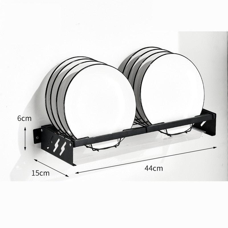 Kitchen Wall Mounted Dish Drying Rack - ItemBear.com