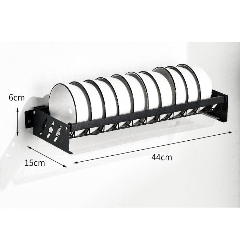 Kitchen Wall Mounted Dish Drying Rack - ItemBear.com