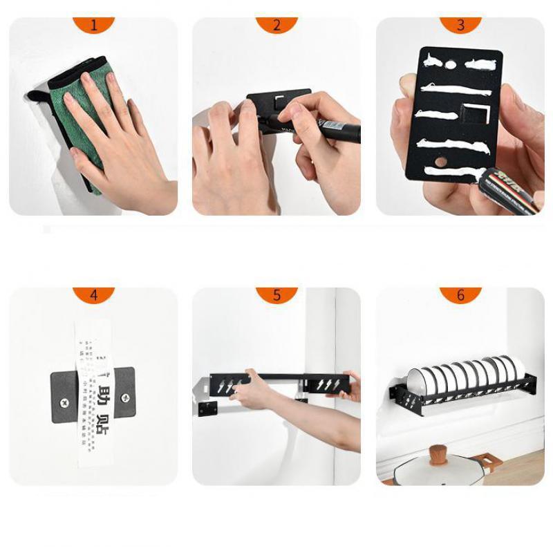 Kitchen Wall Mounted Dish Drying Rack - ItemBear.com