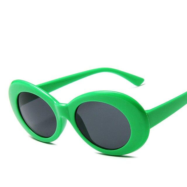 Kurt Cobain Retro Oval Sunglasses - ItemBear.com