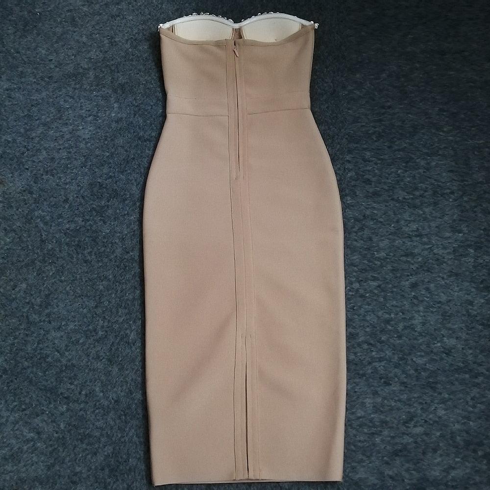 Kylie Strapless Evening Dress - ItemBear.com