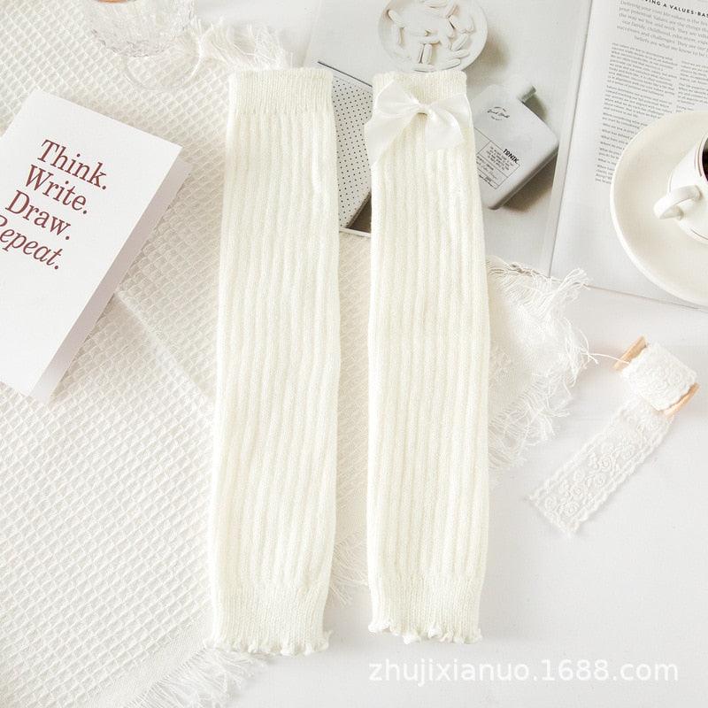 Lace Bow Loose Socks - ItemBear.com