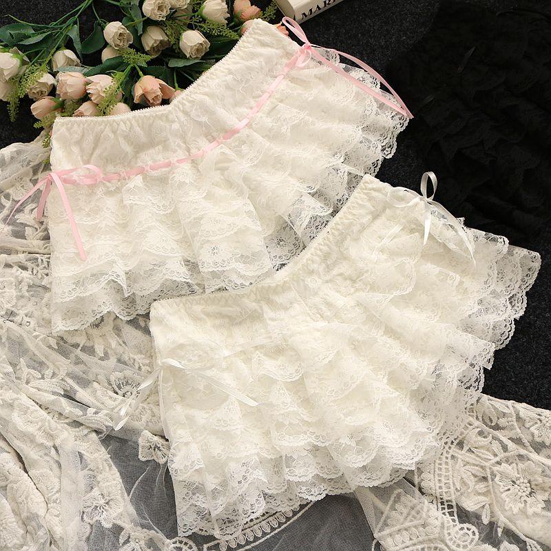 Lace Trim Pink Crop Top - ItemBear.com