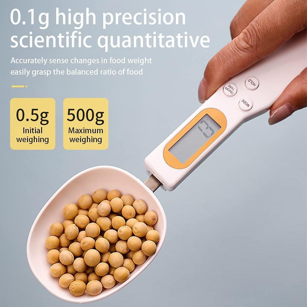 LCD Digital Kitchen Scale Electronic Cooking Food Weight Measuring Spoon 500g 0.1g Coffee Tea Sugar Spoon Scale Kitchen Tool - ItemBear.com
