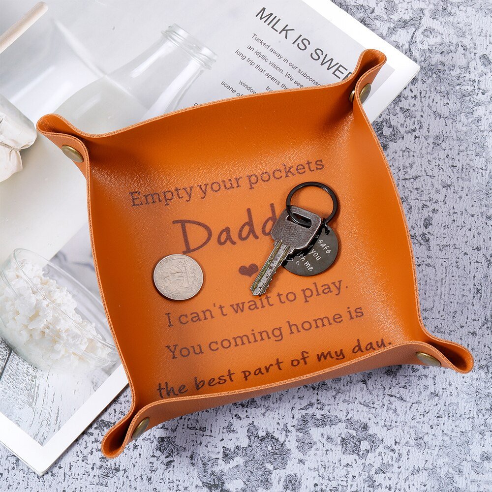 Leather Key Tray - ItemBear.com
