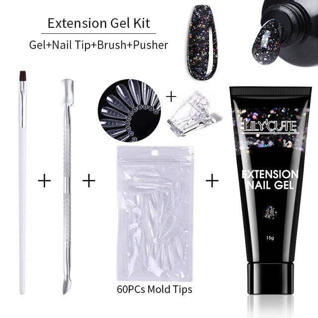 LILYCUTE Nail Extension Gel Set - ItemBear.com