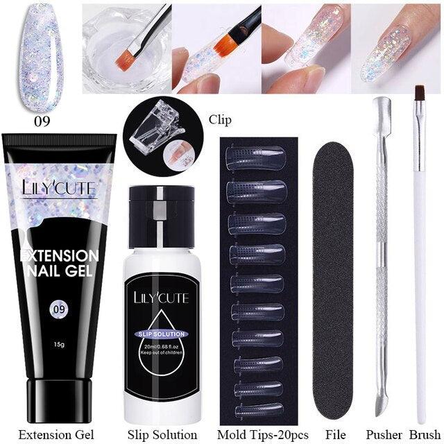 LILYCUTE Nail Extension Gel Set - ItemBear.com