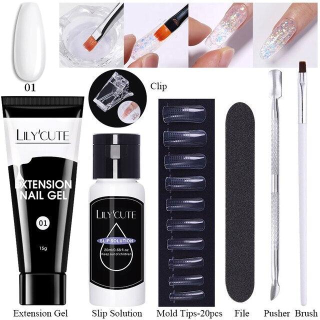 LILYCUTE Nail Extension Gel Set - ItemBear.com