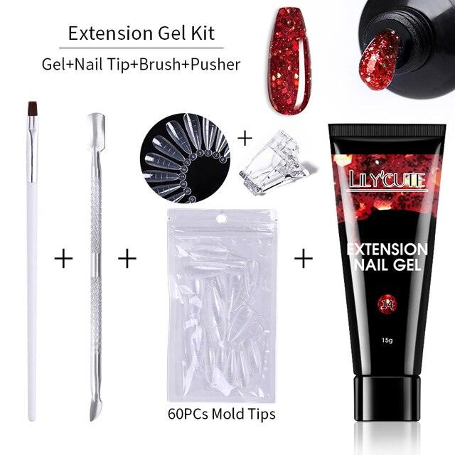 LILYCUTE Nail Extension Gel Set - ItemBear.com