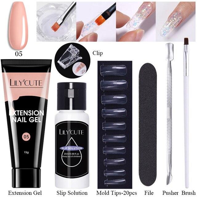LILYCUTE Nail Extension Gel Set - ItemBear.com
