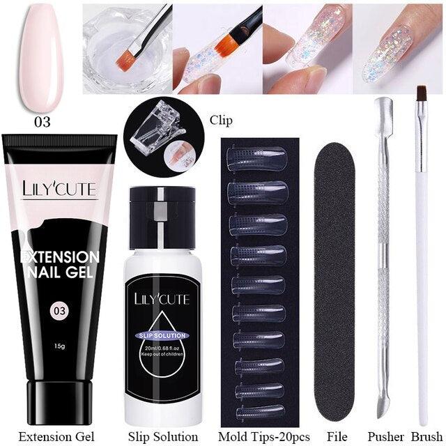 LILYCUTE Nail Extension Gel Set - ItemBear.com