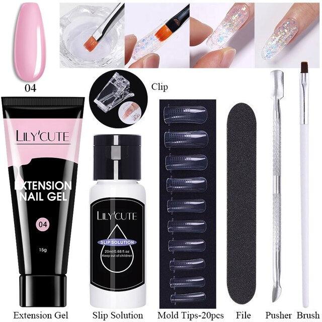 LILYCUTE Nail Extension Gel Set - ItemBear.com