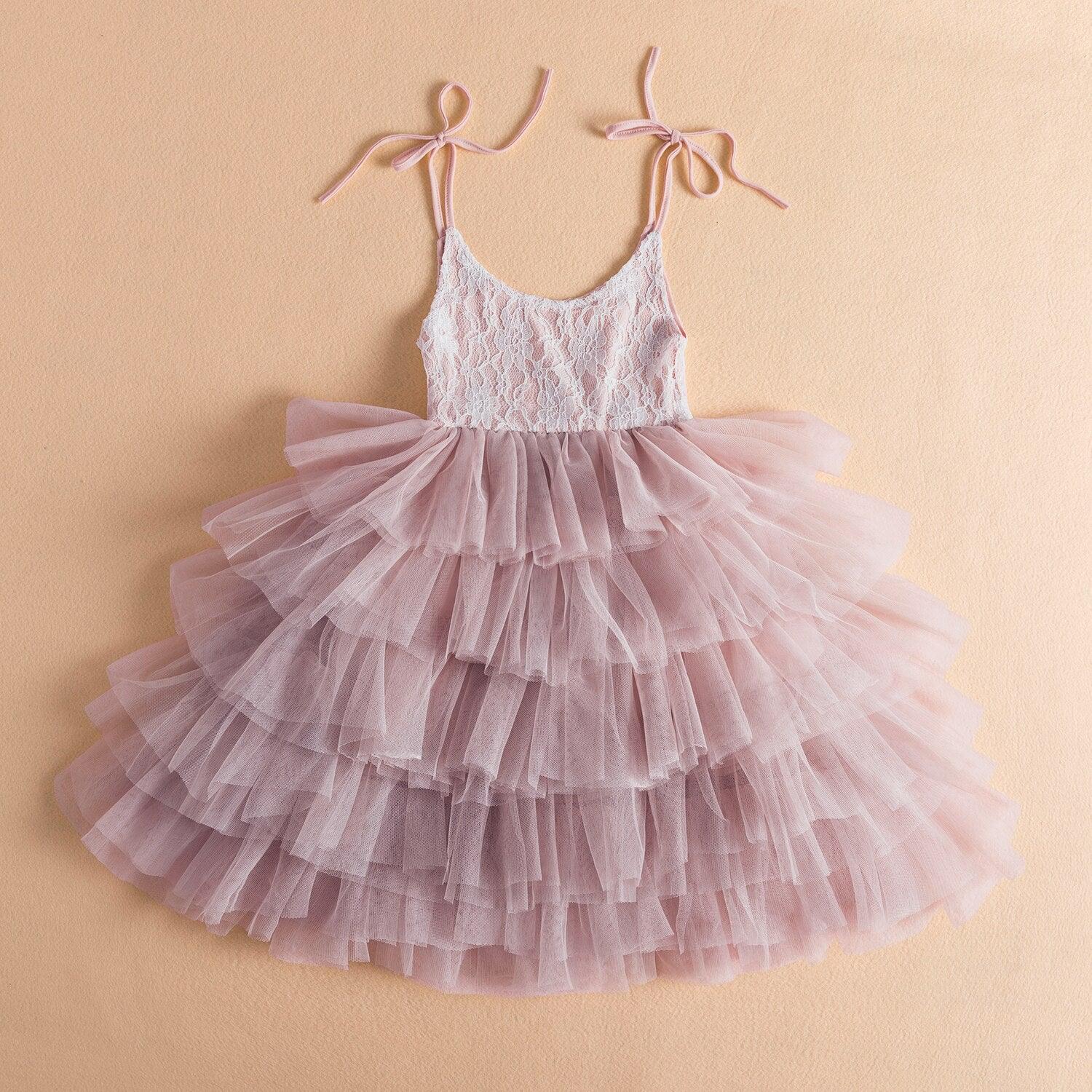 Little Girl Ceremonies Dress Baby Children's Clothing Tutu Kids - ItemBear.com