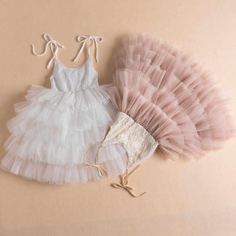 Little Girl Ceremonies Dress Baby Children's Clothing Tutu Kids - ItemBear.com