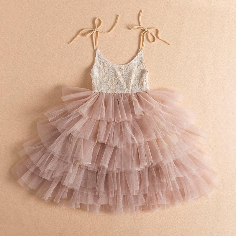 Little Girl Ceremonies Dress Baby Children's Clothing Tutu Kids - ItemBear.com