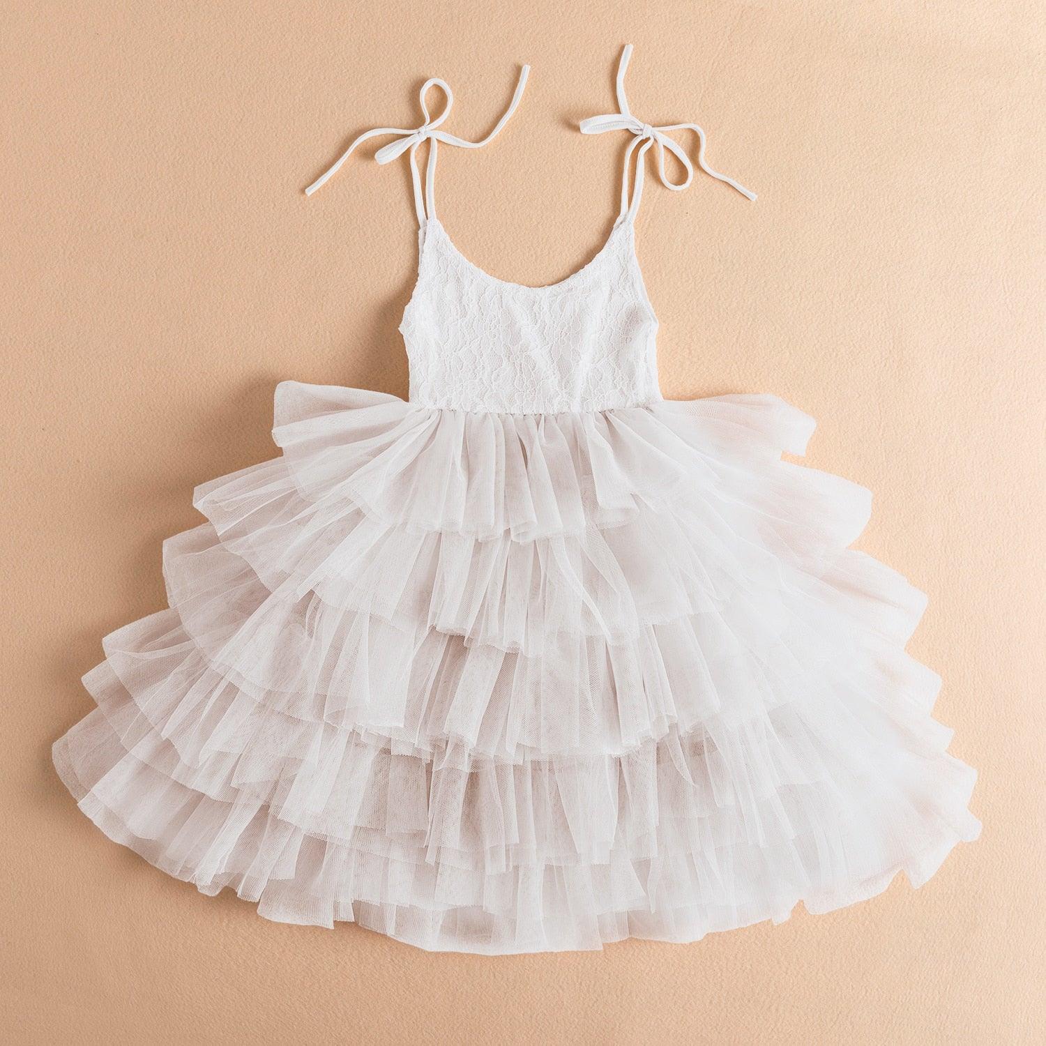 Little Girl Ceremonies Dress Baby Children's Clothing Tutu Kids - ItemBear.com