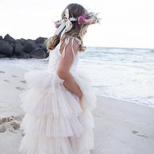 Little Girl Ceremonies Dress Baby Children's Clothing Tutu Kids - ItemBear.com