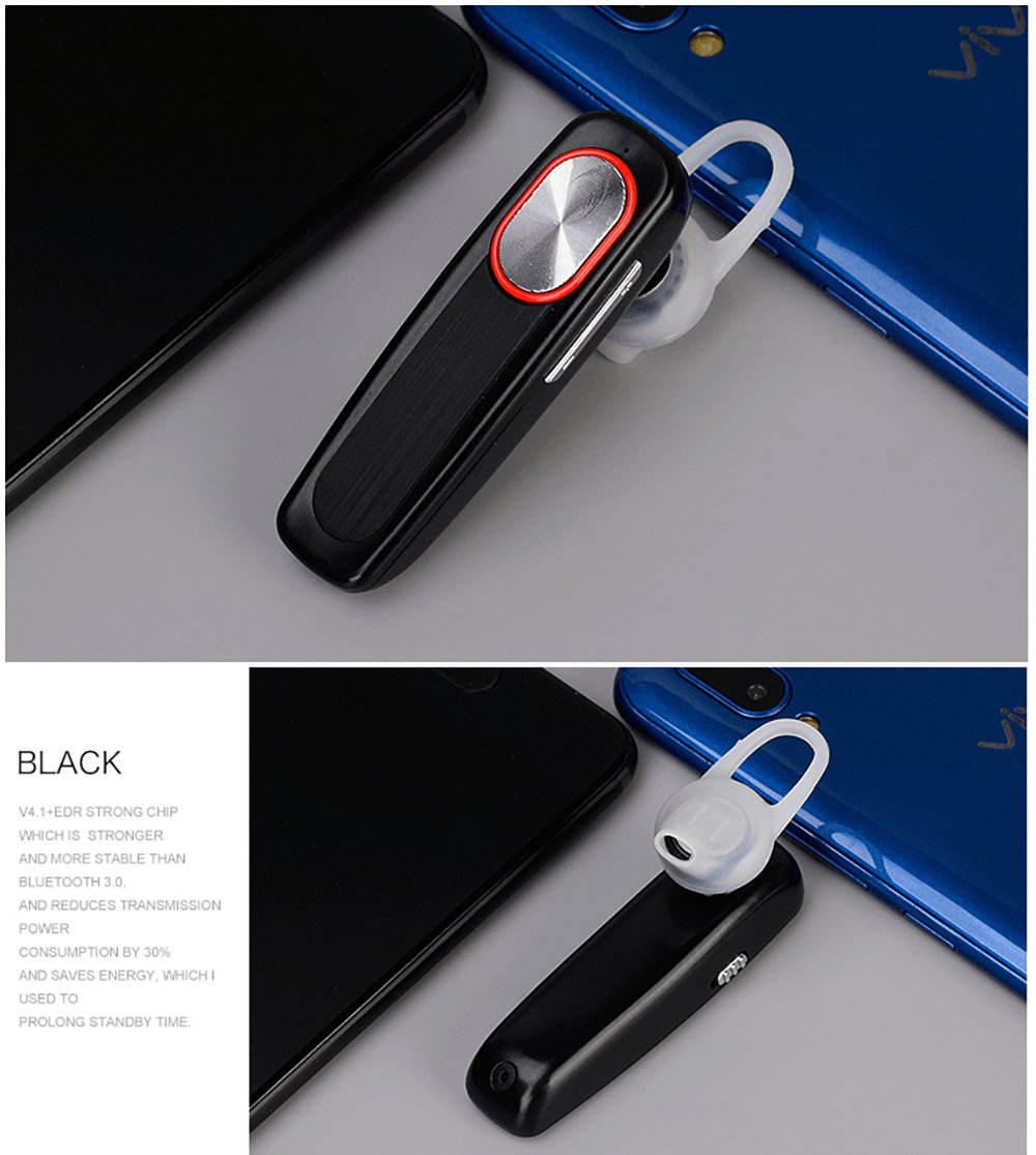 Long Battery Life Wireless Bluetooth Handsfree Headsets - ItemBear.com