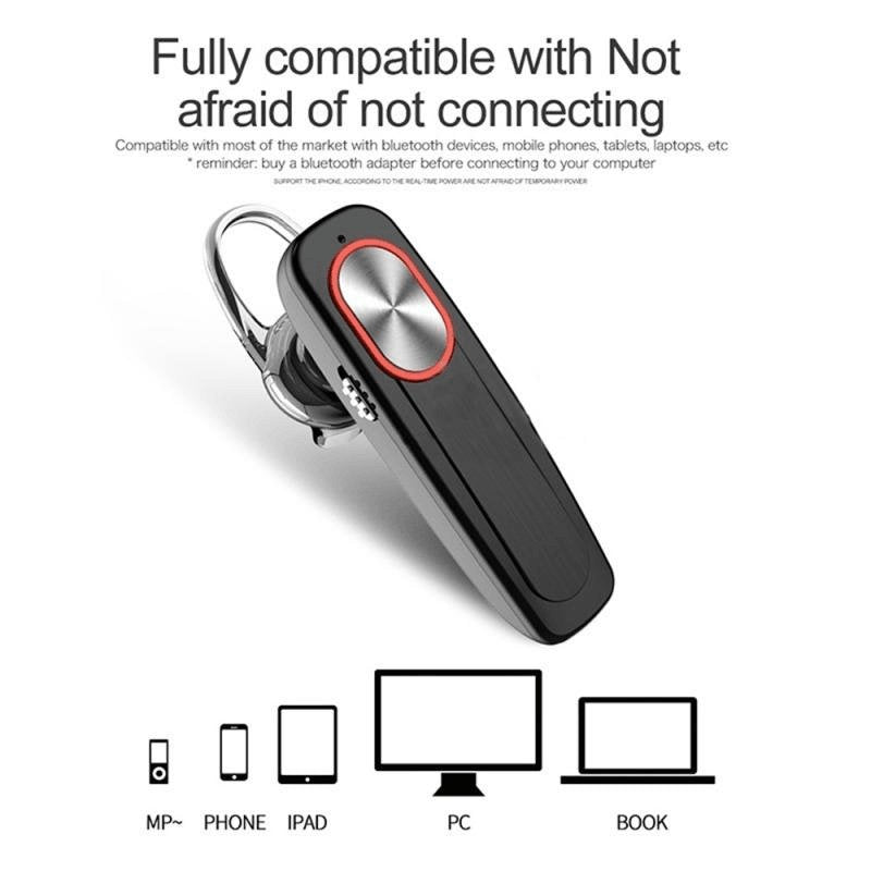 Long Battery Life Wireless Bluetooth Handsfree Headsets - ItemBear.com