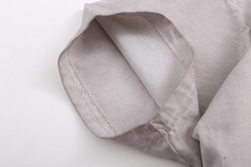 Loose Half Sleeve Shirt - ItemBear.com