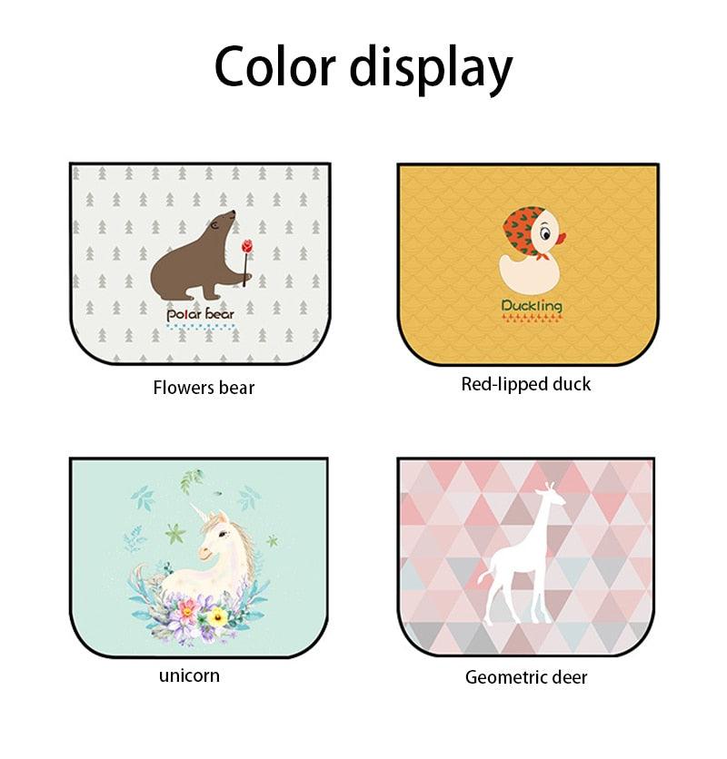 Magnetic Curtain In The Car Window Sunshade Cover Cartoon Universal Side Window Sunshade UV Protection For Kid Baby Children - ItemBear.com