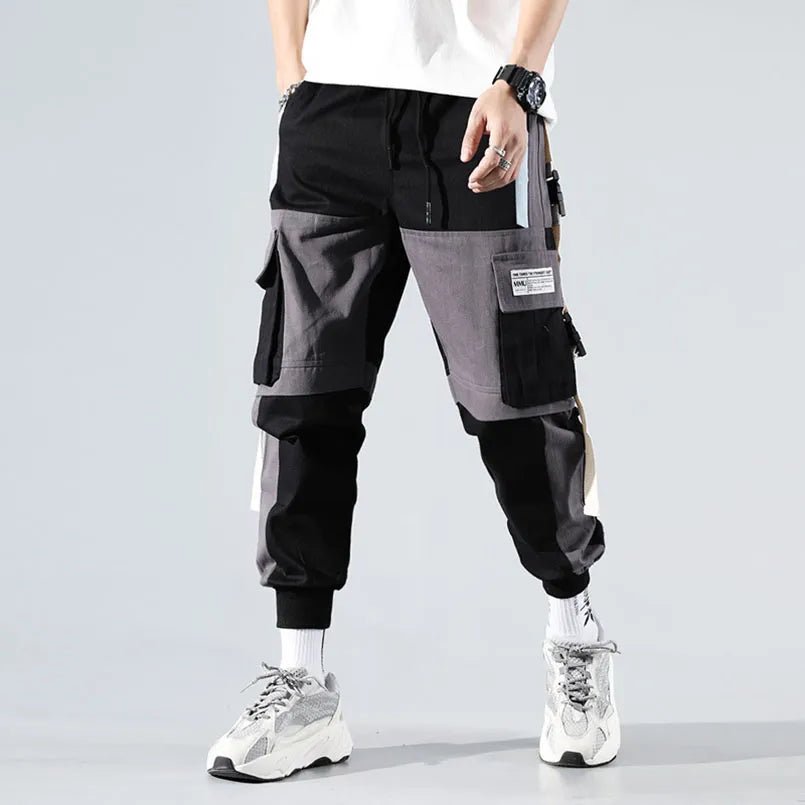 Men Joggers Cargo Techwear Pants Baggy Pant Tactical Mens Tracksuits 2023 Harem Pants For Boys - ItemBear.com