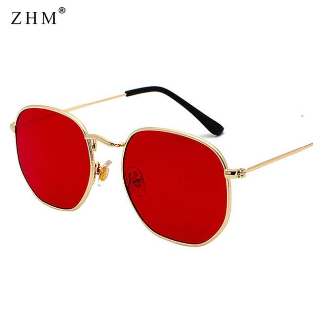 Men's Square Metal Frame Sunglasses - ItemBear.com